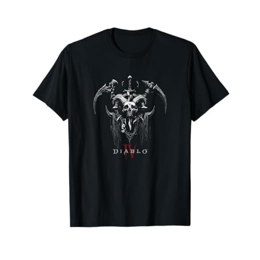 Diablo VI Necromancer Icon Two-Handed Scythes T-Shirt