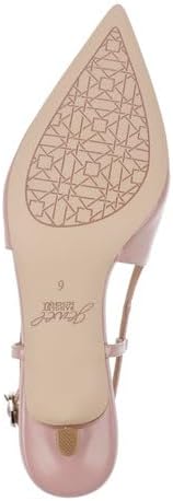 Jewel Badgley Mischka Krystia Slingback Kitten Heels with Pearled Bow - Image 7