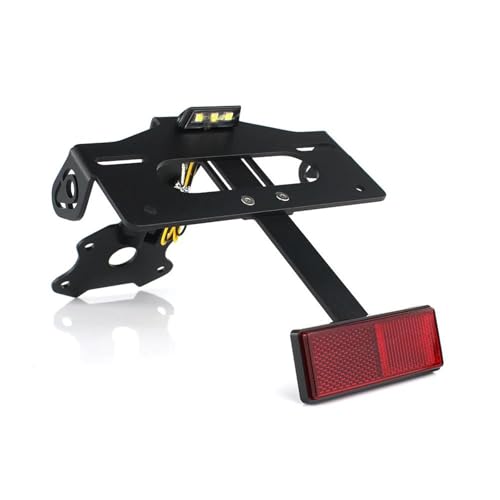 Support de Plaque Tracer 9 GT Fixation Rigide Anti Vibration Moto - 3