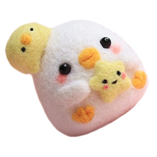 Dolls Needle Felting Supplies Kits Wool Roving Set Felting Kit with Felting Tool Wool Felting Supplies for Beginners DIY Tools