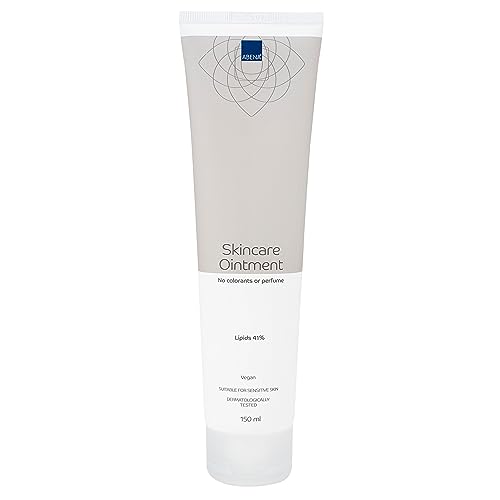 Abena Hautsalbe, 150 ml, Heilsalbe, Barriere-Creme für empfindliche Haut, Juckreiz, Linderung von Ekzemen, Schuppenflechte, Behandlung von Hautreizungen und Juckreiz