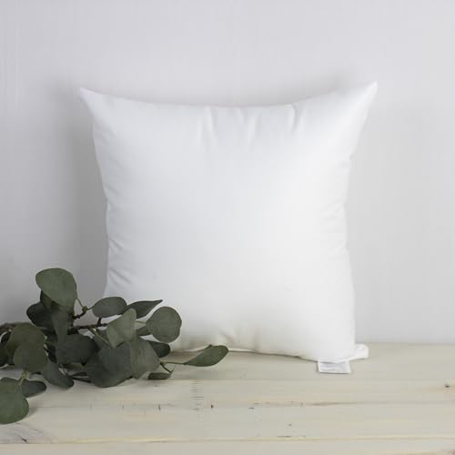 UniikStuff Mini 7x7 Pillow Insert | Hypoallergenic Polyester Craft Pillow Form