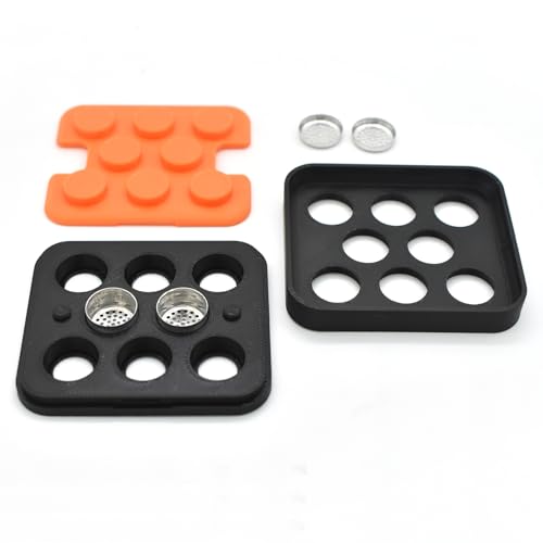 Vaportown Capsules Doseuses Kit de Remplissage compatible avec Storz & Bickel Mighty & Mighty+ Plus Crafty & Crafty+ Venty Vaporisateur Plateau de Remplissage pour Capsules Accessoire
