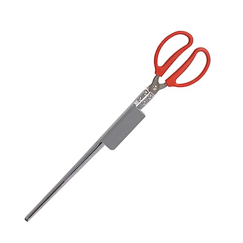 TOPPERFUN Pinza Per Anguille in Acciaio Inossidabile Pinza Per Granchio Antiscivolo Clip Design Forbice Per Aragoste e Granchi Durevole e Pratica Per Uso Aperto