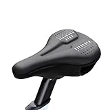 Generisch Rutschfester wasserdichter Fahrrad-Sattelbezug, PU-Leder & Silikon, Memory- Polsterung...