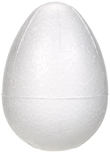 Rayher 3301200 Polystyrene Eggs Full Height 6 cm