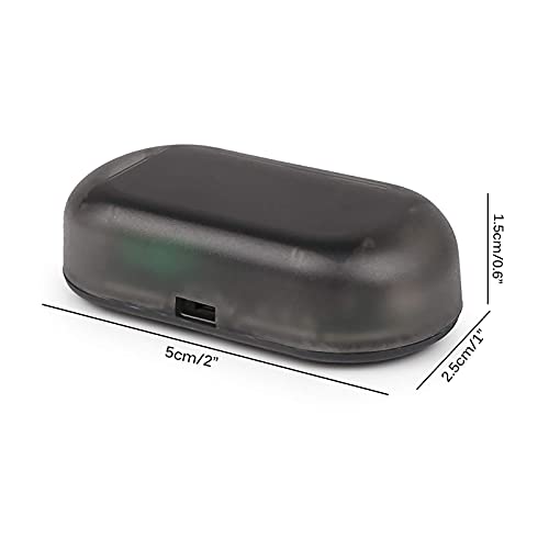 Powstro Solar Car Alarm Led Light - Simulate Imitation Security System Warning Theft Flash Blinking Lamp (Car Alarm Led Light) #TOP7