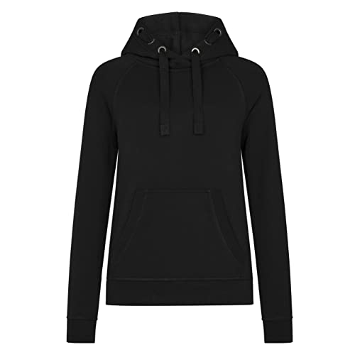 Pull à Capuche Enfant Noir 320 g/m² résistant aux lavages fréquents