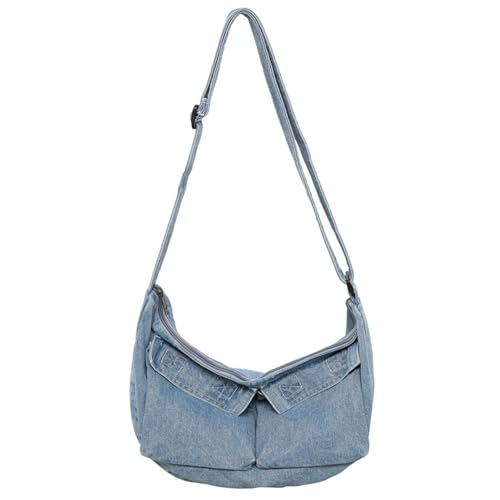 Sac à main en denim délavé pour femme pour ne plus manquer d'espace
