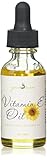 D-Alpha Tocopherol Vitamin E Oil For Skin, Face, & Hair With Avocado Oil & Grapeseed Oil For Non-Greasy Fast Absorption - Advanced 24,000IU - For Dry Skin, Dark Spots, Stretch Marks, Scars 1oz