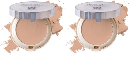 Image of Colors Queen Oil Control Compact Powder | Lightweight Face Compact for Women with SPF-15 to Protect Skin from UV Rays | Pore Minimizing, Easily Blends Pressed Powder for All Skin Types (04 - Natural Tan, 20g)