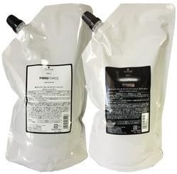 Schwarzkopf BC Fibre Force fiber Shampoo 1000ml + Treatment Airy light 1000g Refill refill set