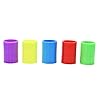25 Pieces Tornadoes in A Bottle, Plastic Tornado Bottle Connector Cyclone Tube Vortex Connector for Scientific Experiment, 5 Colors #2