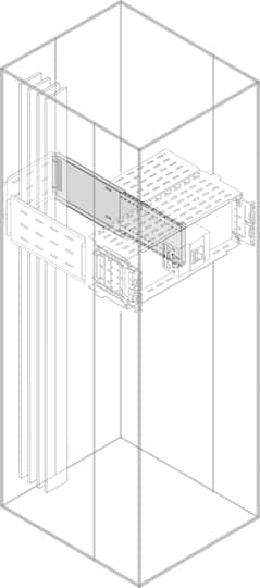 Ségrégation droit terminal pour isoler vos départs de câbles 500 x 500 mm