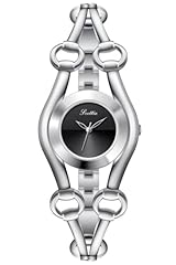 Silver with Black Dial