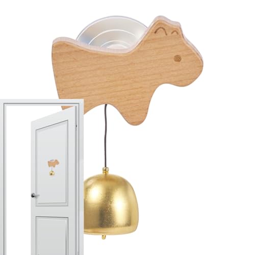 Xvilmaun Timbre para propietarios de tiendas, campanas para abrir la puerta | Llamador de puerta para pájaros, campanas para puerta de casa, tienda, campanas de alarma