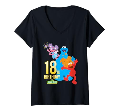 T-shirt Sesame Street 18 ans femme : le cadeau d'anniversaire idéal