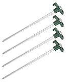 Mit einem Durchmesser von ca. 1 cm pro Hering und einem Gewicht von etwa 75 g, sind unsere Bodenanker ein Garant für massive Qualität