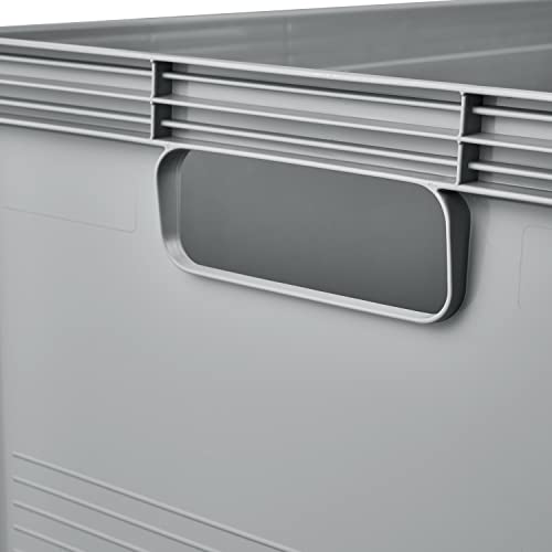 keeeper Transportbox, Stapelbar, Polypropylen, 64 l, Robert, Nordic Grey