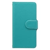 Xperia Z5 Compact Case Cover Notebook Type docomo SO-02H Xperia Z5 Compact #011 Smooth Turquoise Green Smartphone Cover Smartphone Case Notebook Case Notebook Cover so02h-tc011-gn