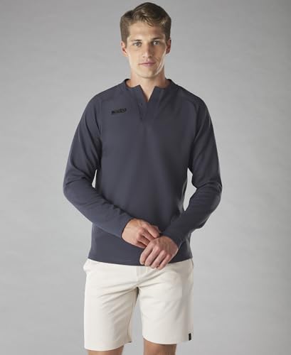 EvoShield Camiseta Henley de Manga Larga de Béisbol 6-4-3 para Hombre miniatura 2