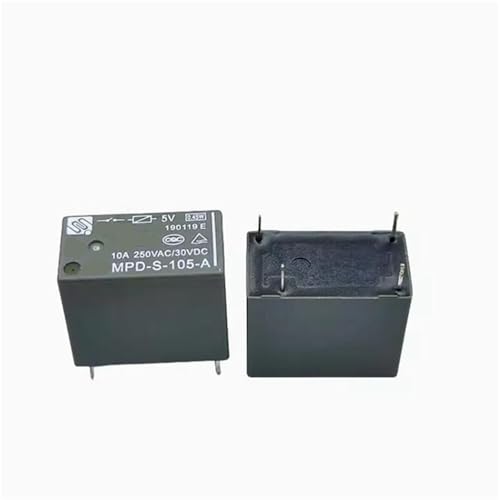 Relais MPD-S-105-A MPDS105A 5V DC micro-relais à 4 broches pour circuit imprimé PCB lot de 10pcs