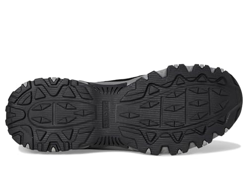 Skechers Men's Hillcrest Cedar Root Hands Free Slip-in Sneaker,Black,8.5