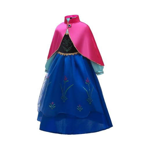 Bankids A58-110CM Kids Anna Princess Costumes Birthday Party Halloween Costume Cosplay Dress Up thumb #1