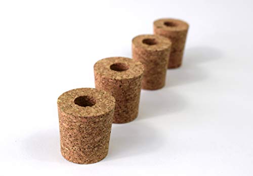 Duhalle 774 kurksluitingen voor azijn, Ø 23/19, 28/23, 32/28 en 35/30, 4 stuks