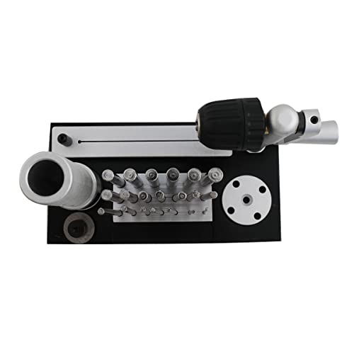 Cdzhltg Jump Ring Maker, Jewelry Making Tool, Professional Stainless Steel Manual Jump Ring Maker Machine Jewelry Tool With 20 Mandrel Accessory From 2.5Mm To 12Mm, 10.6 * 6.3 * 4.7In #TOP3