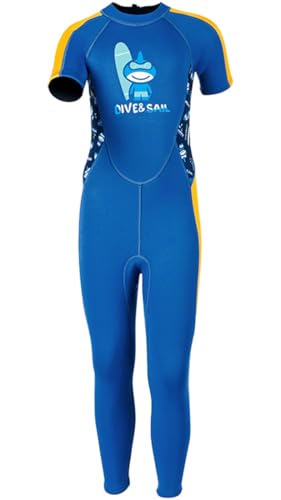 Wetsuit for Kids Boys Girls Short Sleeve Wetsuit Neoprene Wetsuit Thermal Swimsui Water Sports Full Wet Suits