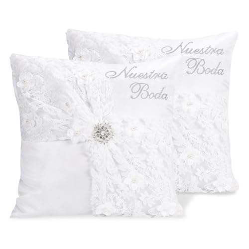 Mejores precios y opiniones de Cojín boda disponible en línea para comprar. 7