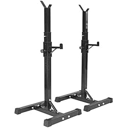 Prensa Gym Precio Anth Rack de Sentadillas de Altura Ajustable 105-160cm, Banco de Prensa Libre de Barra de Soporte de Sentadillas, Aparato para Sentadillas