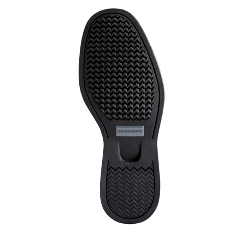 Johnston & Murphy Men’s Shuler Bicycle Dress Shoe, Black Tumbled Calf, 12 M3