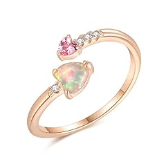 Heart-Pink Opal