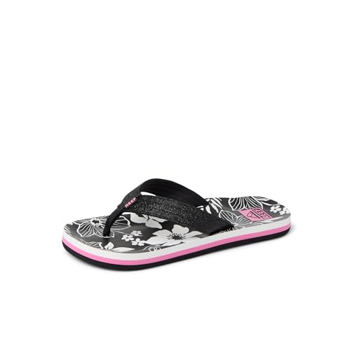Image of REEF Girls Kids Ahi Beach Flip Flop, Soft Cushion Footbed, Water Friendly