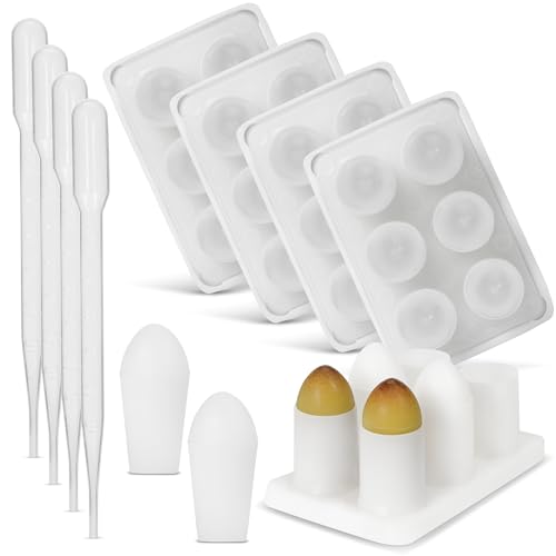 Suppository Molds Kit 2ML - Made in France, Reusable Suppositories Mold - Full Kit with 4 Trays, 1 Size (2ML)