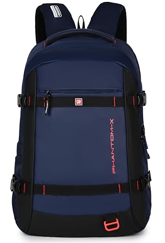 Image of HOT SHOT PHANTOM-X,Detachable Key Ring,Trolley sleeve,Suspension straps,laptop backpack for men|office bag for men|college bag |laptop bag,32 L for men & women