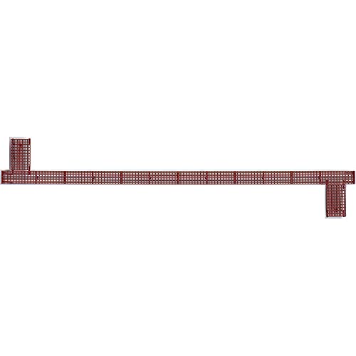 Kadee HO Scale 40' Apex Running Board, Red (1pr)