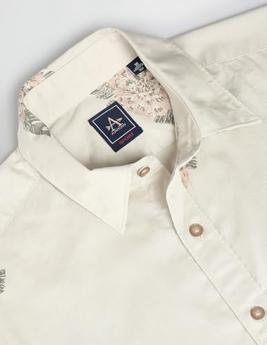 Image of Arrow Men's 100% Cotton Slim Fit Shirt