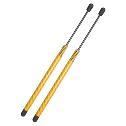 JINGLING automatyczne amortyzatory klapy bagażnika do Focus Mk3 & 3.5 Hatchback 2011-2019 600MM tylne amortyzatory gazowe klapy bagażnika, podpory podnoszące (żółte włókno węglowe)