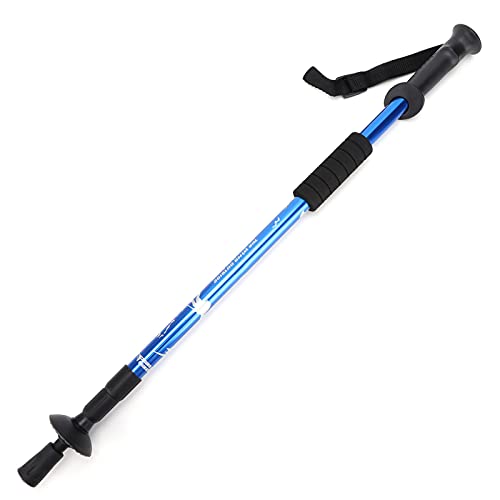 Bastões de Caminhada, Bengala de Liga de Alumínio Amortecedor 3 Seções para Caminhadas para Alpinism