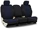 Coverking Custom Fit Seat Cover for Select Mercury Monterey Models - Neosupreme (Navy Blue with Black Sides)
