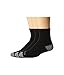 Timberland Men's 3-Pack Quarter Top,Black,11-13 / 9-12