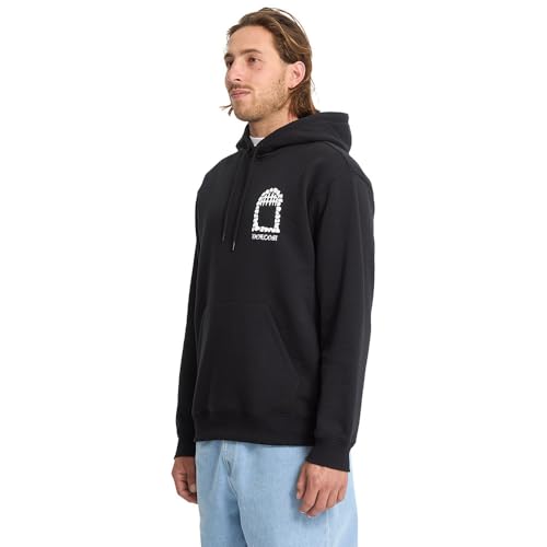 Volcom Noder Hoodie M sweat capuche homme vêtement skate noir m - 6