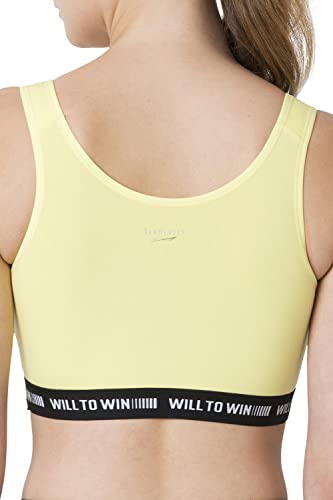 Image of Van Heusen Women's Slip-On Cotton Sports Bra | Full Coverage | Non-Padded | Non-Wired | Proactive Comfort Fit | Slip-On Easy Fit | High-Stretch Cotton | Breathable Fabric | Anti-Bacterial Tech | Color Fresh Technology | Keeps You Fresh | All-Day Active Comfort | Style 44006 | Available in Pack of 1 & 2