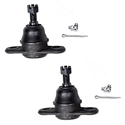 Image of Detroit Axle - Front End Suspension Kit for 2006-2011 Kia Rio Rio5, 2 Lower Control Arms 2 Lower Ball Joints 2 Sway Bar End Links 2 Outer Tie Rods 2007 2008 2009 2010 Replacement