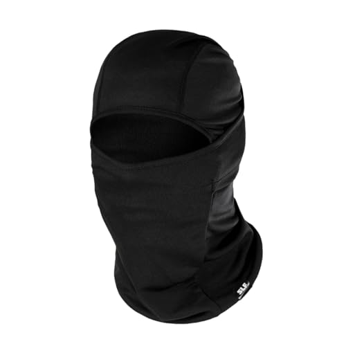 SLEEFS Basic Black Loose-Fitting Balaclava