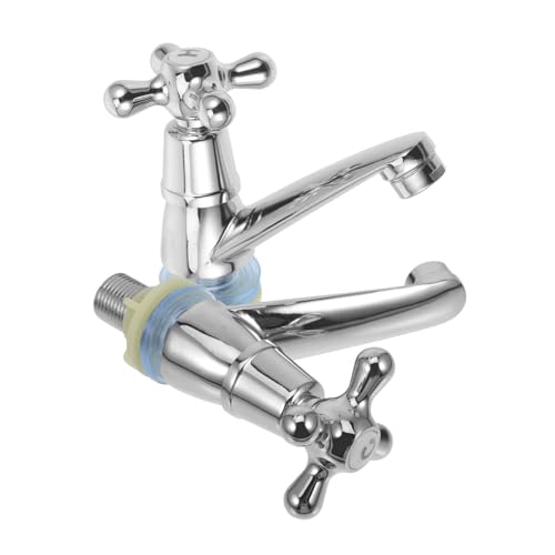 Angoily Grifo De Agua Fría y Caliente Individual Para Lavabo Diseño Moderno Control De Agua Fría y Caliente Grifo De Lavabo Hogar