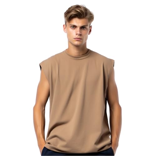 Regata Masculina Oversized Longline Machão, Academia, Musculação,...